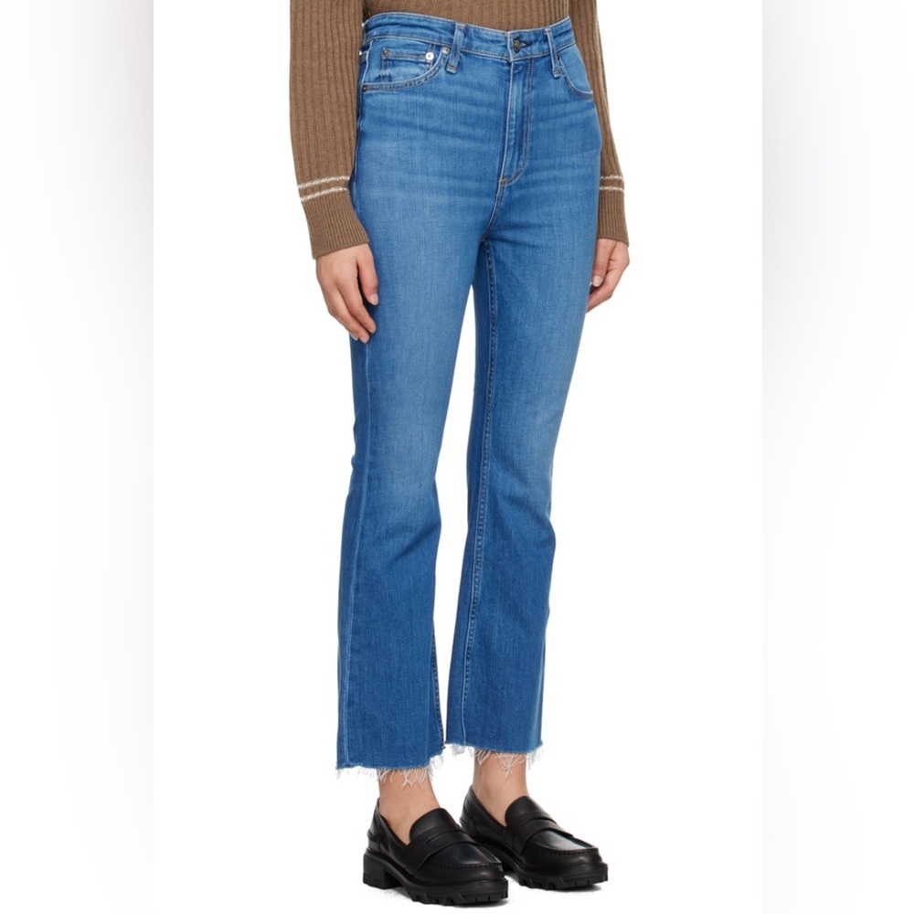 RAG & BONE Casey high rise ankle flare jeans 24